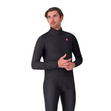 Castelli Emergency 3 Rain Jacket langarm light black herren 