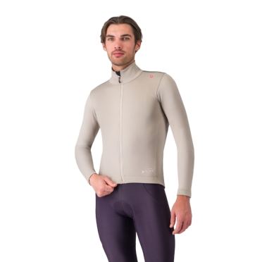 Castelli Espresso air jacket langarm clay herren 