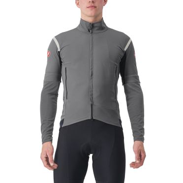 Castelli Perfetto RoS 2 Convertible jacke Dunkel Grau Herren 