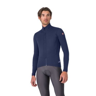 Castelli Perfetto air jacket langarm belgian blue herren 