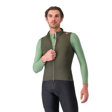 Castelli Espresso weste ärmellos deep green herren 