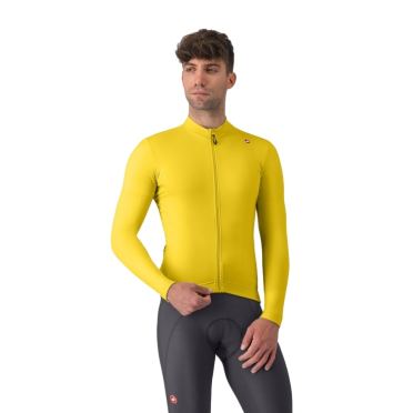 Castelli Espresso thermal jersey langarm mango mojito herren 