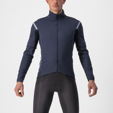 Castelli Perfetto RoS 2 Convertible jacke Belgisch Blau Herren 