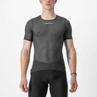 Castelli Pro Mesh 2.0 Kurzarm Unterwäsche Schwarz Herren 