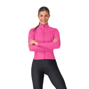 Castelli Sfida 3 Radtrikot Langarm violet pink damen
