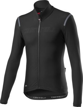 Castelli tutto nano RoS Radtrikot Lange Ärmel Schwarz Herren 