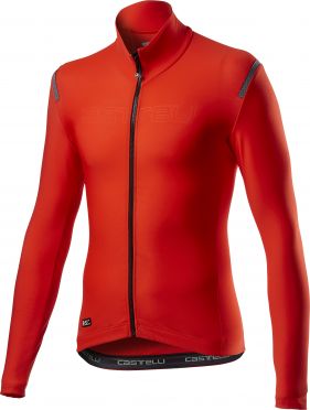 Castelli tutto nano RoS Lange Ärmel Rot Herren