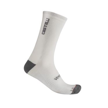 Castelli Venti soft merino sock weiß unisex 
