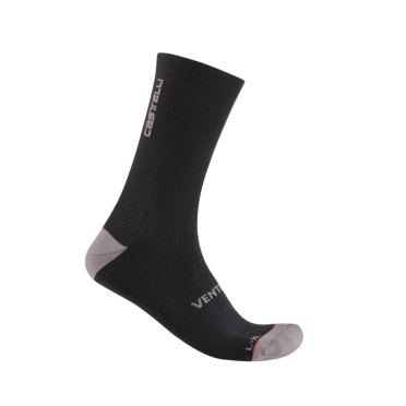 Castelli Venti soft merino sock schwarz unisex 