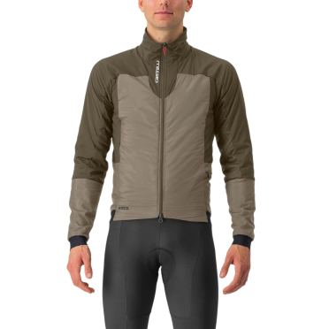 Castelli Fly Thermal Langarm Radjacke Grau Herren 