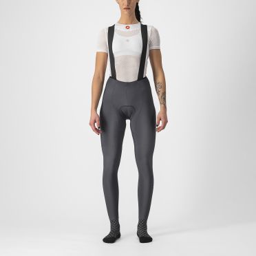 Castelli Free Aero RC Radhose lang Grau Damen