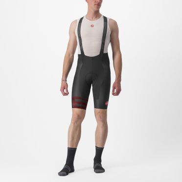 Castelli Free Aero RC Kit Bibshort Schwarz/Rot Herren 