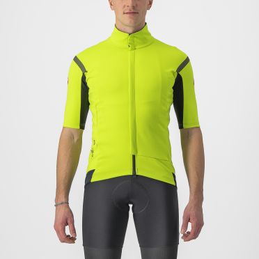 Castelli Gabba RoS 2 Kurzarm Radjacke Grun/Gelb Herren 