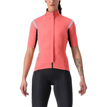 Castelli Gabba RoS 2 Radjacke Kurzarm Rosa Damen 