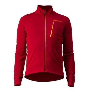 Castelli GO Radjacke Rot/Orange Herren 