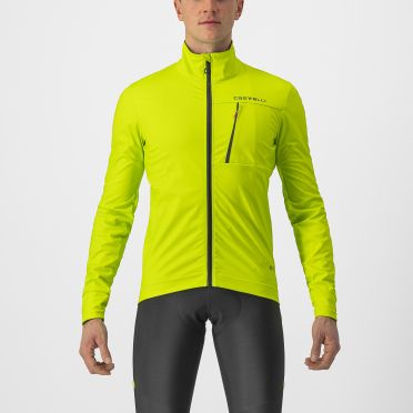 Castelli GO Radjacke Grun/Gelb Herren 