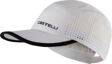 Castelli Fast Leg Laufkappe weiss 
