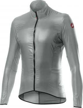 Castelli Aria shell Radjacke Silber Herren 