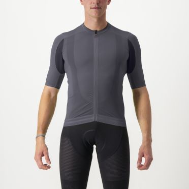 Castelli Superleggera 3 Kurzarmtrikot Grau Herren 