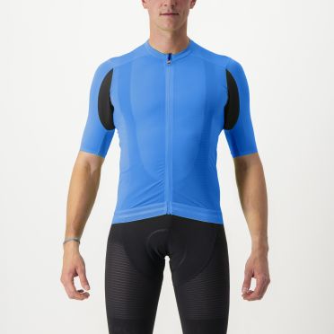 Castelli Superleggera 3 Kurzarmtrikot Blau Herren 