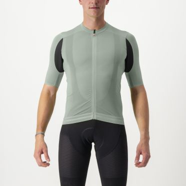 Castelli Superleggera 3 Kurzarmtrikot Grun Herren 