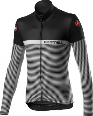 Castelli Marinaio Radtrikot lange Ärmel Schwarz/Grau Herren