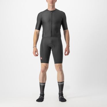 Castelli Sanremo RC speedsuit Kurzarm Schwarz Herren 