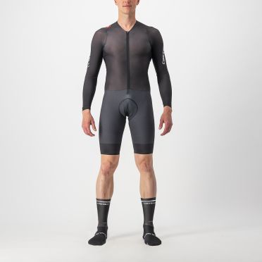 Castelli Body paint 4.X speedsuit Langarm Schwarz Herren 