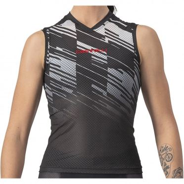 Castelli Insider Fahrradshirt armellos schwarz Damen 