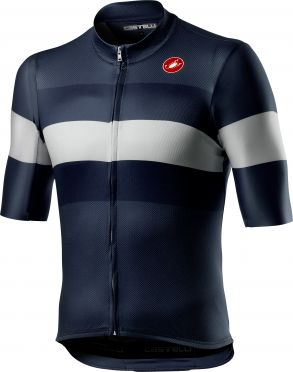 Castelli LaMITICA Kurzarmtrikot Savile Blau Herren