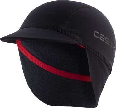 Castelli Nano Thermal Cap Schwarz 