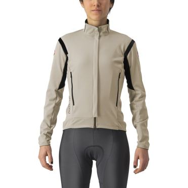 Castelli Perfetto RoS  2 Langarm Radjacke Lichtgrau Damen 