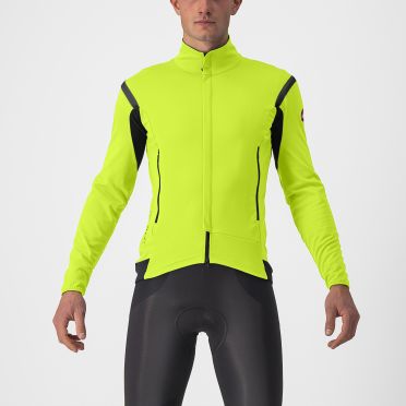 Castelli Perfetto RoS 2 Langarm Radjacke Grun/Gelb Herren 