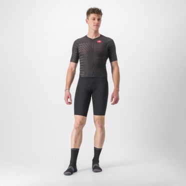 Castelli PR 2 speed Trisuit Kurzarm Schwarz Herren 