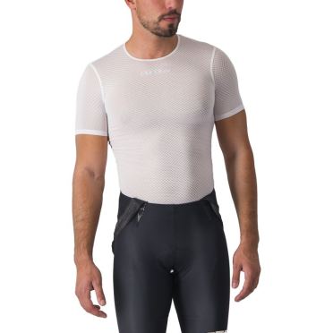 Castelli Pro Mesh 2.0 Kurzarm Unterwäsche Weiss Herren 