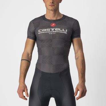 Castelli Pro mesh BL Kurzarm Unterwäsche Schwarz Herren