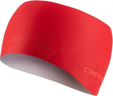 Castelli Pro thermal Stirnband Rot 