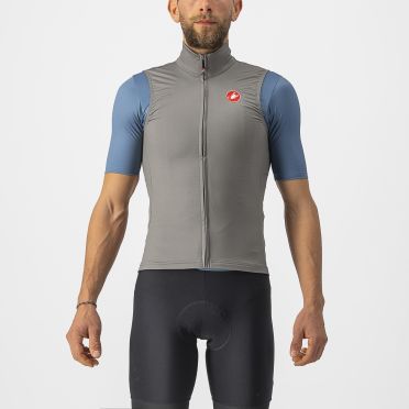 Castelli Pro thermal mid Radweste Armellos Grau Herren 