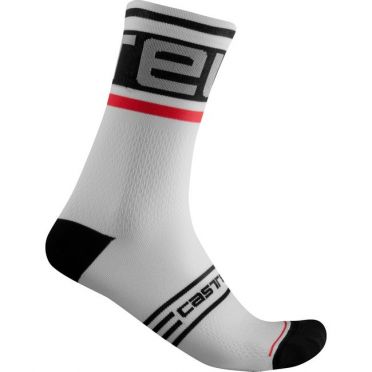 Castelli Prologo 15 Fahrradsocken weiß Herren 