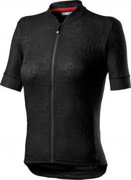 Castelli Promessa Jaquard SS Schwarz Damen 