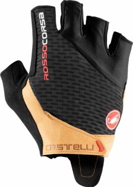 Castelli Rosso Pro V Radhandschuhe Gelb Herren