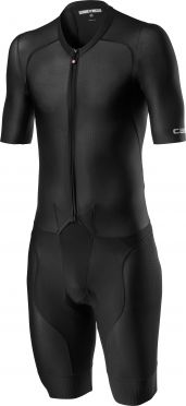 Castelli Sanremo 4.0 speed suit Kurzarm Schwarz Herren
