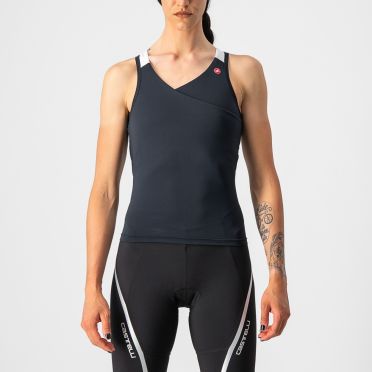 Castelli Solaris Top Schwarz Damen