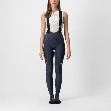 Castelli Sorpasso RoS W Radhose Lang Blau Damen