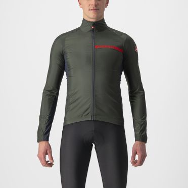 Castelli Squadra Stretch Radjacke Grun Herren
