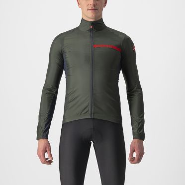 Castelli Squadra Stretch Radjacke Grun Herren 