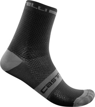 Castelli Superleggera T 12 Radsocken Schwarz Unisex 