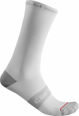 Castelli Superleggera T 18 Radsocken Weiss Herren 