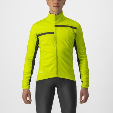 Castelli Transition 2 Radjacke Grun/Gelb herren 