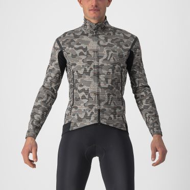 Castelli Unlimited Perfetto RoS 2 Radjacke Langarm Grau/Camo Herren 